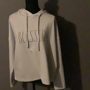 Rae Dunn light weight hoodie